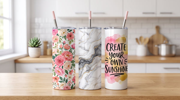 Tumbler Wraps & Sublimation PNGs