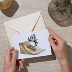 Roll into creativity with our Cute Skater Animals Clipart Bundle!